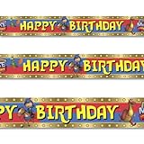 4.5m Mike The Knight Happy Birthday Banner
