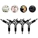 Enjoygous 4PCS Bed Sheet Holder Straps Adjustable Triangle Sheet Straps Fitted Sheet Straps Suspenders Fastener Grippers Corner Holder for King Queen Twin Size,Mattress Covers, Sofa Cushion (A) primary