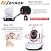 Jennov HD 1080P Pan Till Dome Wireless IP Security Camera Dual Band WiFi Indoor Two Way Audio Home Surveillance White