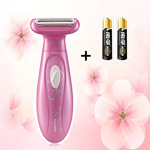 Women Shaver, [Newest Design] Cordless 3-Blades Electric Shaver/Trimmer/Razor Hair Removal for Women Removing Hair from Face, Leg, Armpit, Bikini Using Smooth Glide Technology(2pcs Batteries Included) - Thumbnail 4