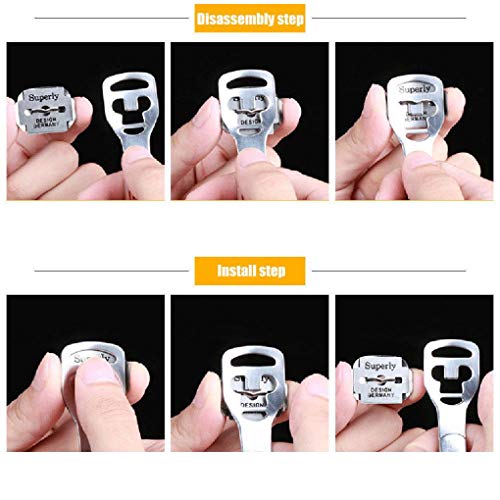 Corn Callous Callus Hard Dead Skin Remover Planer Cutter Shaver Foot + 10 Blades - Thumbnail 5