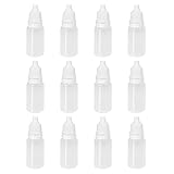 Juxiamal 12pcs Eye Dropper Bottles, 10ml Plastic