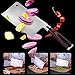 Meat Cleaver 7-inch Professional Butcher Knife Cleaver Knives Vegetable Cutter Heavy Duty Chopper Butcher High Carbon Stainless for Home Kitchen or Restaurant