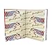 Silver Buffalo DC Comics Wonder Woman Uniform Hard Cover Journal with Ribbon Book Mark, 160-Pages, 6 x 8 Inches, Multicolored