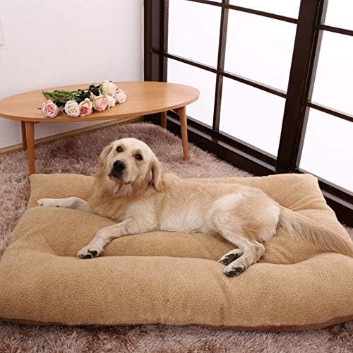 ペットベッド ペットベッドマット Dogベッド大径 耐水 洗える犬のマットレス 国内のペット 爆安プライス マットレス Xl ペット 子犬ソファ ブラウン