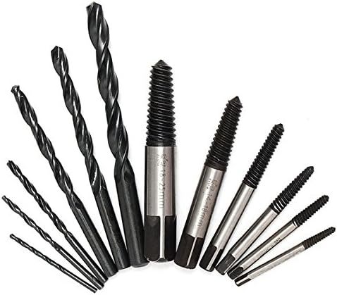 XNEMON 12pcs/Set New Broken Screw & Stud Extractor Set Puller Out Remover Tool Bit Drills Best Promotion