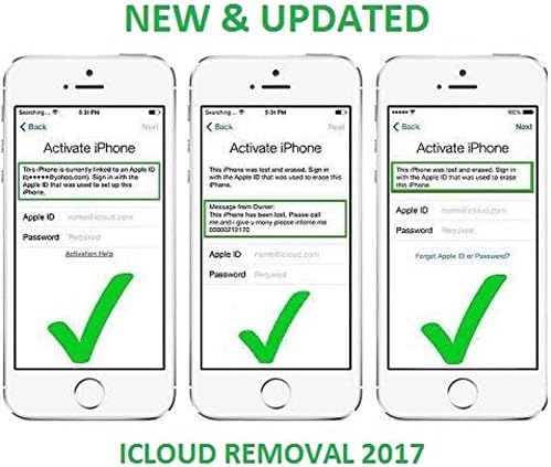 New Icloud remover (5 website) pls read description before ordring