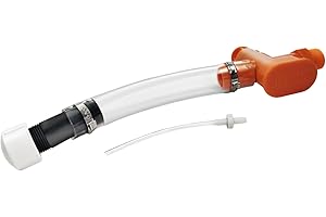 QIANQIAN Gas Cans VP-Racing Fuel Jug Hose, Perfect for LC2 Jugs Gas Can Hoses,Fuel Filler Jug Hosewith Ball Valve Shut Hose,Racing Fuels 33320 Trigger Hose,Replacement Racing Jug Hose VP Gas Can Nozzle Suitable for 3/5/5.5 Gallon Jugs