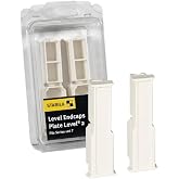 STABILA Level Endcaps, 2 Pieces, for Type 106T Plate Levels, Cat. No. 20065 | Replacement endcaps, 2 pieces, designed to protect level ends from damage during storage and transport, compatible with Type
