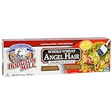 Hodgson Mill Whole Wheat Grain Angel Hair Pasta, 16 Ounce (Pack of 12)