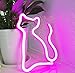 QiaoFei Neon Light,LED Cat Sign Shaped Decor Light,Wall Decor for Christmas,Birthday party,Kids Room, Living Room, Wedding Party Decor(Pink)