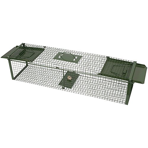 Olba Lebendfalle/Kastenfalle / Marderfalle/Raubfalle Größe M 60x17x17 und Größe L 100x24x24 (L - 100 x 24 x 24 cm) – Bild 3