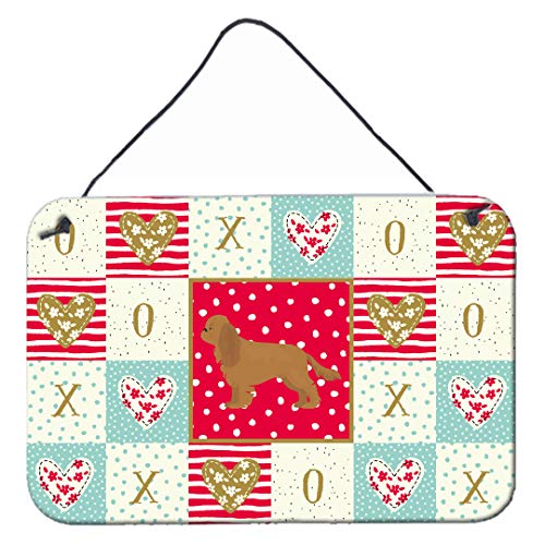 Caroline's Treasures CK5852DS812 Ruby Cavalier Spaniel Love Wall or Door Hangin…