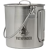 The Pathfinder School Stainless Steel Bush Pot and Lid Set (32 ounce)