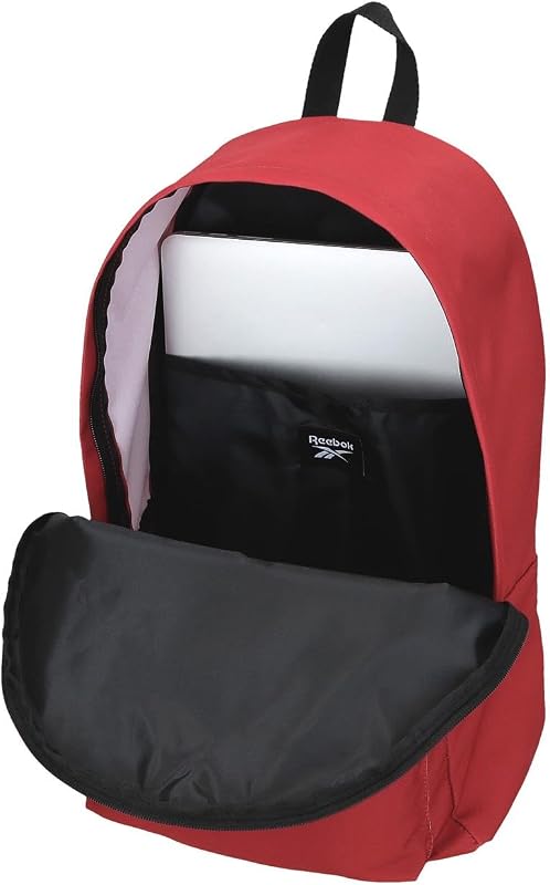 Brooklyn Colors Laptop-Rucksack aus Polyester, breite Schultergurte, ergonomisch, gepolstert, mehrere Fächer, von Joumma Bags, rot, Talla única, Tagesrucksa