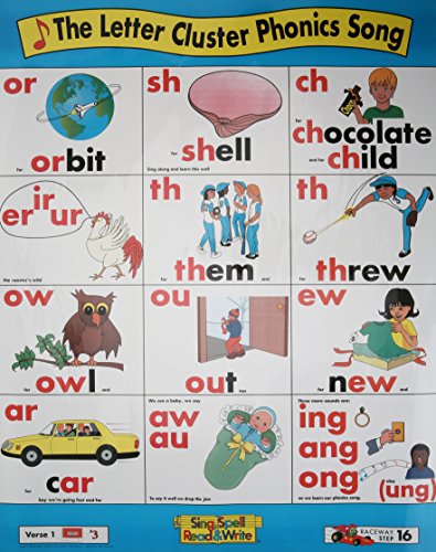 LETTER CLUSTER CHART # 1 SECOND EDITION SING SPELL