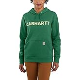 Carhartt Women's 105194 Women's Relaxed Fit Midweight Logo Graphic Sweatshirt