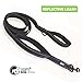 Hopy Dog Leash 6ft Long with Traffic Padded Handle - Reflective Heavy Duty - Double Handle Lead for Greater Control Safety Training - Perfect for Large or Medium Dog - Dual Handles