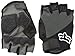 Fox Men's Reflex Gel Shorts Gloves, Black, Medium