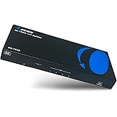 OREI 8K HDMI Splitter 1 in 4 Out, 1 x 4 Duplicate/Mirro Screen with Audio Extractor UltraHD Supports Upto 4K @ 120Hz IR EDID HDCP 2.3 for PS5, Xbox, NVIDIA (BK-104A)