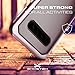 Ghostek Atomic Slim Galaxy S10 Clear Case with Space Metal Bumper Super Heavy Duty Protection Military Grade Shockproof Design and Wireless Charging Compatible for 2019 Galaxy S10 (6.1 Inch) - (Black)