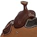 NRS Competitor Series Heavy Oil Roughout Team Roping Saddle Roughout 14.5thumb 2
