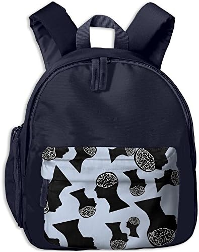Wisdom Brain Funny 3D Print Boys Children Bag Funny Shoulder Bag School Backpack Bookbags