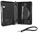 Black Leather Concealed Carry Locking Organizer Roma 7757