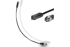 Bzumperyz 720074-12 AS EC QDE 12 Ethernet Adapter Cable, Black Replace for Humminbird Compatible with Helix 7 G2N & G3N Models, All Helix 8, Helix 9, Helix 10, Helix 12 and Helix 15 Models