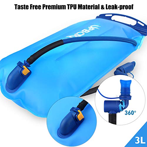 UPBOXN Hydration Bladder 3L Water Reservoir, BPA Free Leak Proof Water