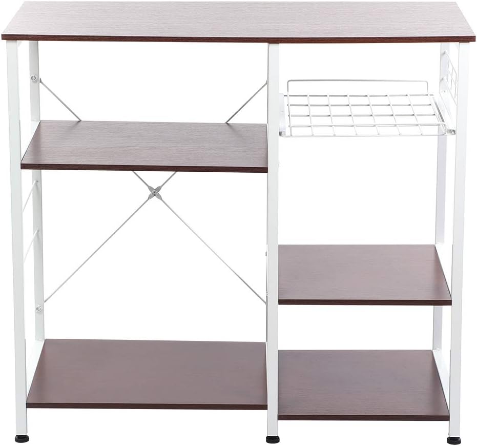 SoBuy Scaffale per Forno a microonde, Carrello da cucina,credenza con