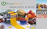 HomeStart Ravioli Pasta Maker (Stainless Steel) (Ravioli Maker)