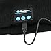 Wireless Bluetooth Beanie Hat Cap with Music phone Speakerphone Stereo Headphone Headset Earphone Speaker Mic for Skiing, Jogging, Handmake Working,Christmas & Thanksgiving Gifts (Black)