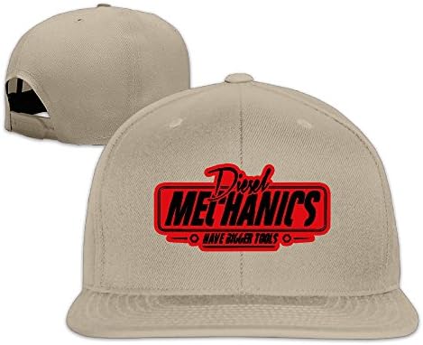 Diesel Mechanics Flat-Along Hip-hop Baseball Hats Pattern Fashion Caps