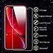Aslanda Screen Protector for iPhone XR Clear iPhone XR Tempered Glass Screen Protector 2018 with 9H Hardness 99.9% Transparency [3-Pack, White Box ] 6.1 inch Green