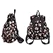 Douguyan Lightweight Backpack for Teen Young Girls Cute Backpack Print Rucksack Black 163