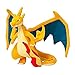 Mega Charizard Y Plush Toys Stuffed Doll With Badges, Yellow - 9 Inch