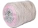 Acrylic yarn cake, Big roll, Ombre Effect, Hand Knitting, Crocheting, Knitting Yarn for Machine Knitting, Multicolor, 15 ounces / 2187 yards (138)