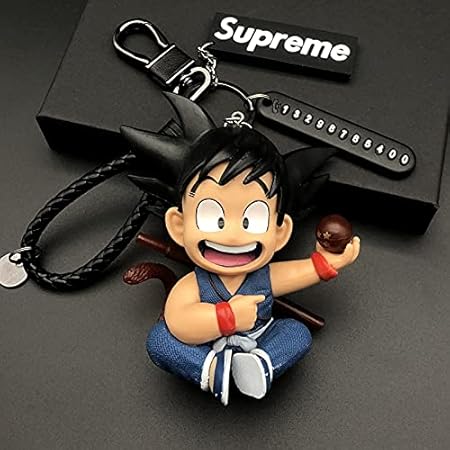 Amazon Co Jp ドラゴンボール子供時代モンキーキングフィギュアキーホルダーブルー悟空ブラックロープフィギュアペンダントミニかわいい バッグ飾りハンドオフィスモデルペンダントキーホルダーブルー悟空ブラックロープモデル 孫悟空 Pvc Abs製 塗装済み完成品