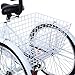 Ridgeyard 26” 7-Speed Adult Tricycle 3 Wheeled Cruise Trike Bike Adult Trikes with Shopping Basketthumb 3