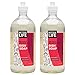 Better Life Dish Soap - Liquid Dishwashing Soap with Vitamin E and Aloe for Home & Kitchen Sink - No Gloves Required Kitchen Soap for Sensitive Skin - 22oz (Pack of 2) Currant and Citrus