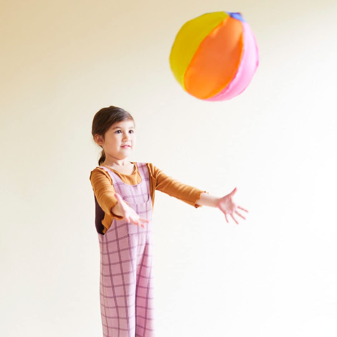 Sarah's Silks Rainbow Balloon Ball | Reusable Safe Balloon Toy for Children