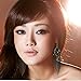 JQUEEN Gorgeous Black Long Tassel Crystal Women's Bohemian Dangle Earrings for Women Prom Wedding Party