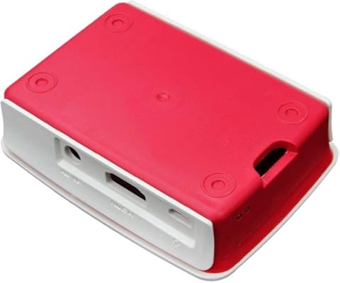 Huante Para Raspberry Pi 3 Modelo B Oficial Caja Estuche Rencito Cubierta Cáscara