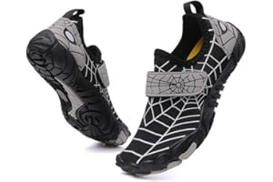 HANANI Kids Water Shoes Boys Girls Quick Dry Aqua Socks Beach Swim Shoes Non Slip Outdoor Lightweight Sports Boat Shoe for Little Big Kid