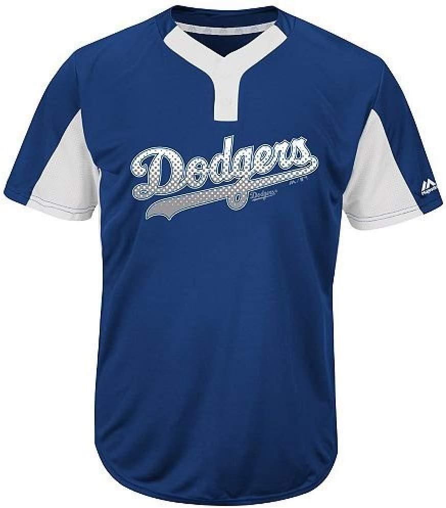 Los Angeles Dodgers Custom (Any Name/#) or Blank Back Button Cool Base Jersey