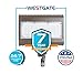 Westgate Lighting LED Flood Light with Knuckle Mount - Security Floodlight Fixture for Outdoor Yard Landscape Garden Lights - Safety Floodlights - UL Listed (50 Watt 3000K Warm White)