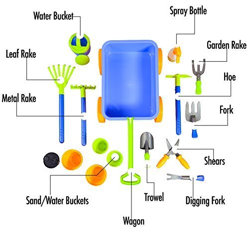 3 Garden+Wagon+Tools+Gardening+Water