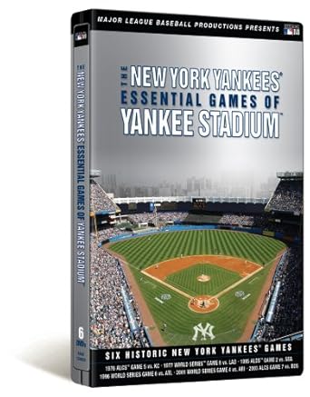 Amazon Com New York Yankees Essential Games Of Yankee Stadium Steelbook Packaging Chris Chambliss Derek Jeter Mariano Rivera Reggie Jackson Jim Leyritz Aaron Boone Movies Tv