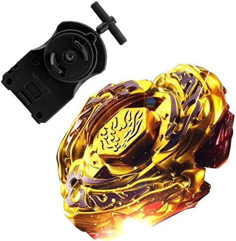 Lots Best Gyro 4D DF105LRF Top Metal Fusion Fight Master Gold L-Drago Toys And Power Launcher Black